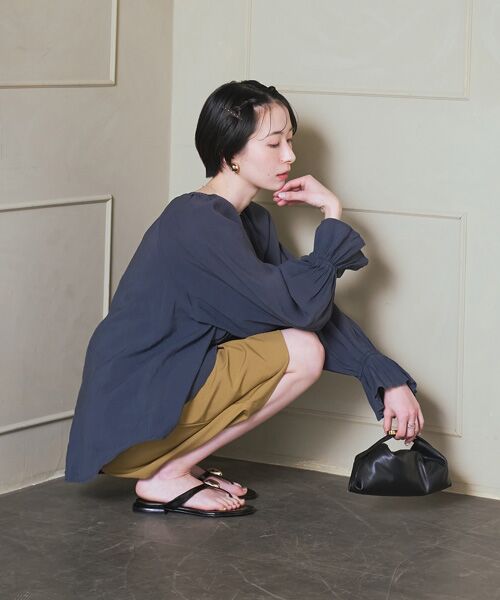INTER-CHAUSSURES / インター ショシュール ハンドバッグ | 【LORISTELLA】ソフトラインミニバッグ | 詳細17
