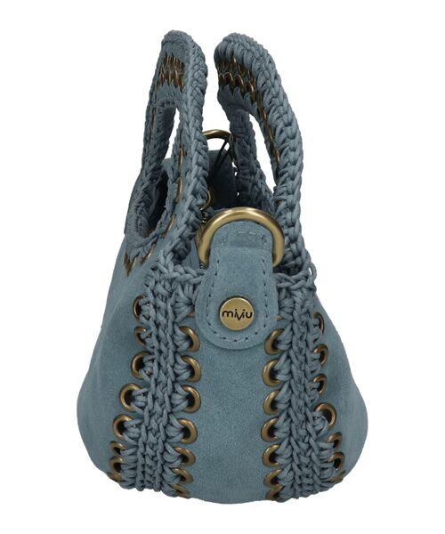 INTER-CHAUSSURES / インター ショシュール ハンドバッグ | 【Miviu】ステッチデザイン ミニラウンドバッグ | 詳細2