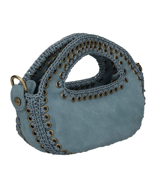 INTER-CHAUSSURES / インター ショシュール ハンドバッグ | 【Miviu】ステッチデザイン ミニラウンドバッグ | 詳細3