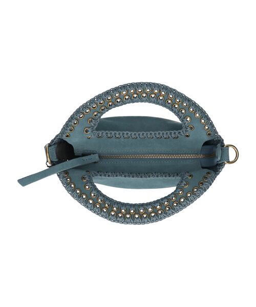 INTER-CHAUSSURES / インター ショシュール ハンドバッグ | 【Miviu】ステッチデザイン ミニラウンドバッグ | 詳細6