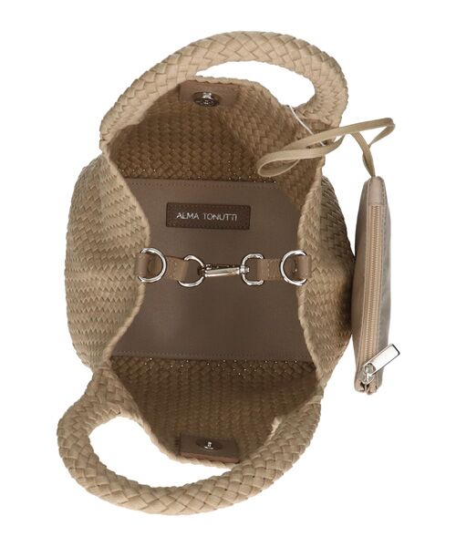 INTER-CHAUSSURES / インター ショシュール トートバッグ | 【Alma tonutti】コットンメッシュ ミニトート | 詳細7