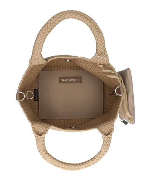 INTER-CHAUSSURES / インター ショシュール トートバッグ | 【Alma tonutti】コットンメッシュ ミニトート | 詳細8