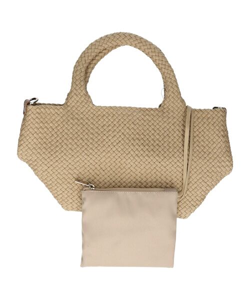 INTER-CHAUSSURES / インター ショシュール トートバッグ | 【Alma tonutti】コットンメッシュ ミニトート | 詳細9