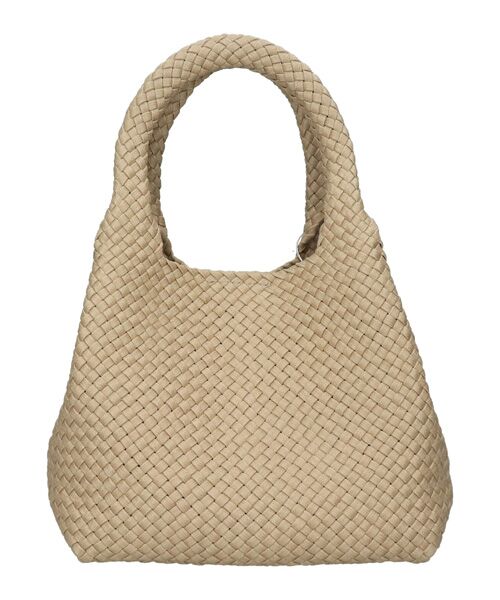 INTER-CHAUSSURES / インター ショシュール トートバッグ | 【Alma tonutti】コットンメッシュ ミニトート（ベージュ）