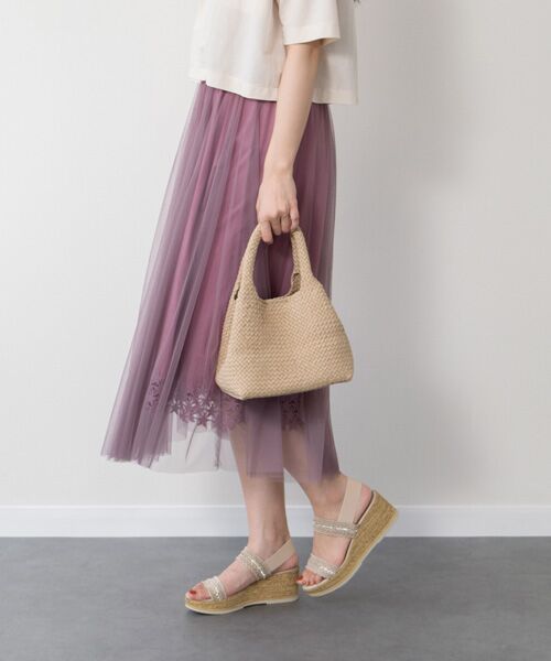 INTER-CHAUSSURES / インター ショシュール トートバッグ | 【Alma tonutti】コットンメッシュ ミニトート | 詳細30