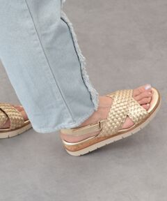 INTER-CHAUSSURES / インター ショシュール サンダル | 【Tamaris】イントレチャートクロスベルトサンダル