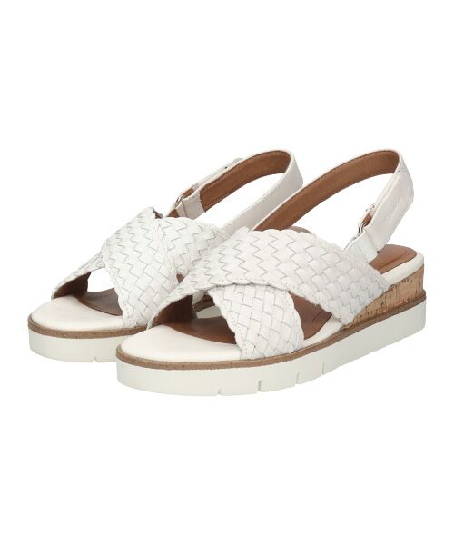 INTER-CHAUSSURES / インター ショシュール サンダル | 【Tamaris】イントレチャートクロスベルトサンダル | 詳細1