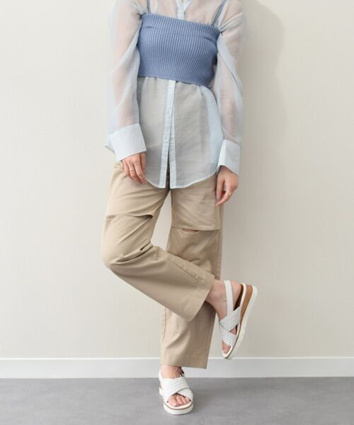 INTER-CHAUSSURES / インター ショシュール サンダル | 【Tamaris】イントレチャートクロスベルトサンダル | 詳細8