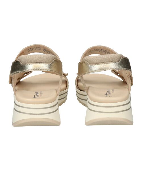 INTER-CHAUSSURES / インター ショシュール サンダル | 【Tamaris】厚底ベルクロサンダル | 詳細4