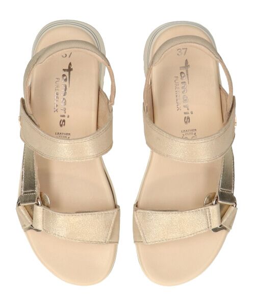 INTER-CHAUSSURES / インター ショシュール サンダル | 【Tamaris】厚底ベルクロサンダル | 詳細5