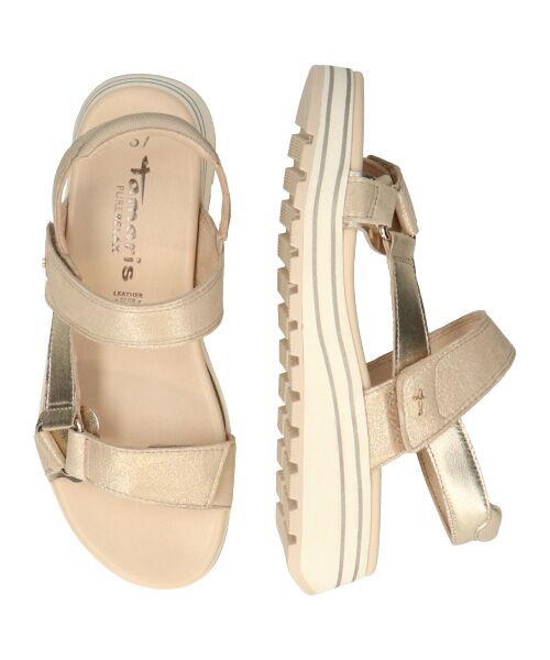 INTER-CHAUSSURES / インター ショシュール サンダル | 【Tamaris】厚底ベルクロサンダル | 詳細7