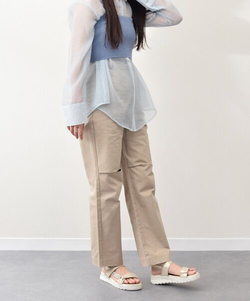 INTER-CHAUSSURES / インター ショシュール サンダル | 【Tamaris】厚底ベルクロサンダル | 詳細9