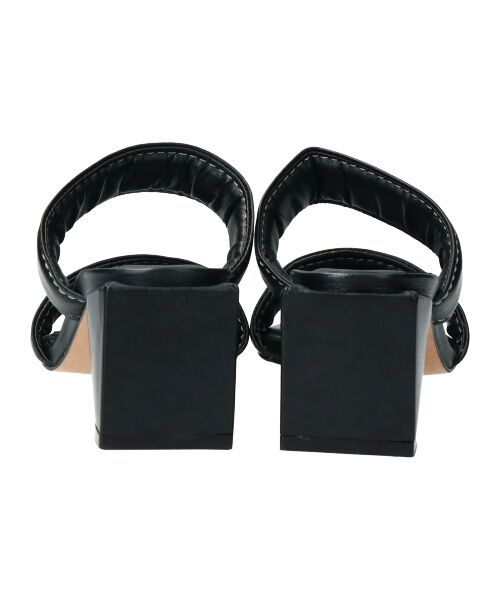 INTER-CHAUSSURES / インター ショシュール サンダル | 【CARRANO】ダブルストラップスクエアトゥサンダル | 詳細4