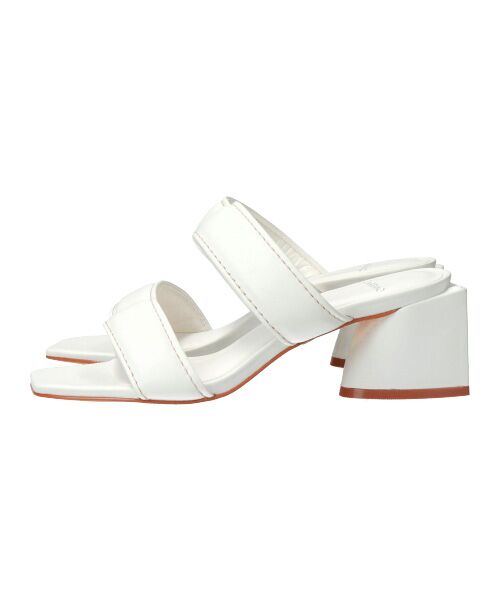 INTER-CHAUSSURES / インター ショシュール サンダル | 【CARRANO】ダブルストラップスクエアトゥサンダル | 詳細10