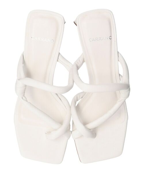 INTER-CHAUSSURES / インター ショシュール サンダル | 【CARRANO】チューブストラップミュールサンダル | 詳細4