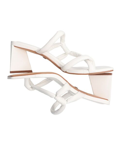 INTER-CHAUSSURES / インター ショシュール サンダル | 【CARRANO】チューブストラップミュールサンダル | 詳細6