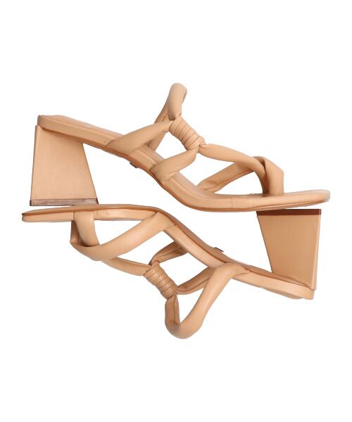 INTER-CHAUSSURES / インター ショシュール サンダル | 【CARRANO】チューブストラップミュールサンダル | 詳細12