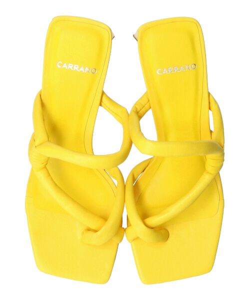 INTER-CHAUSSURES / インター ショシュール サンダル | 【CARRANO】チューブストラップミュールサンダル | 詳細16