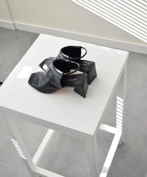 INTER-CHAUSSURES / インター ショシュール サンダル | 【CARRANO】アンクルストラップカバードサンダル | 詳細8