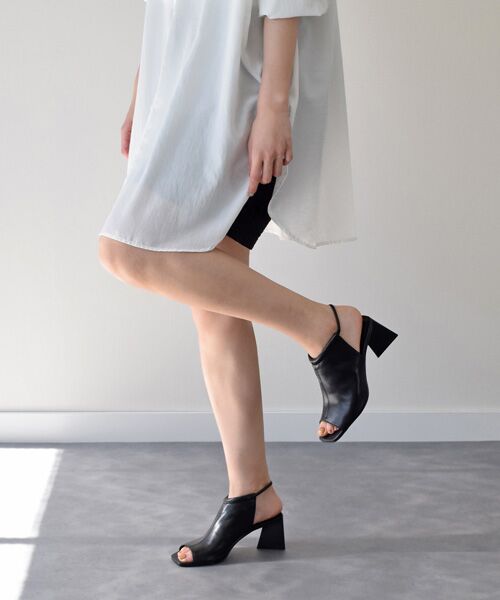 INTER-CHAUSSURES / インター ショシュール サンダル | 【CARRANO】アンクルストラップカバードサンダル | 詳細11