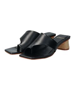 INTER-CHAUSSURES / インター ショシュール サンダル | 【CARRANO】スクエアトゥトングミュールサンダル