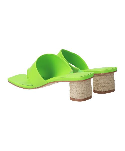 INTER-CHAUSSURES / インター ショシュール サンダル | 【CARRANO】スクエアトゥトングミュールサンダル | 詳細15