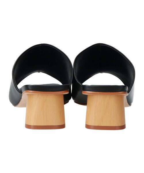 INTER-CHAUSSURES / インター ショシュール サンダル | 【CARRANO】スクエアトゥミュールサンダル | 詳細4