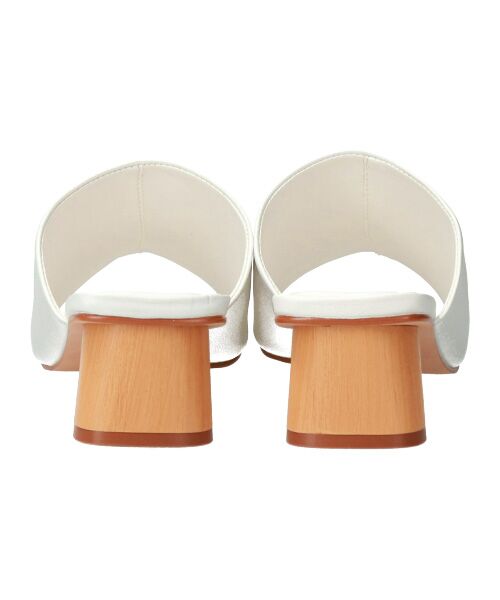 INTER-CHAUSSURES / インター ショシュール サンダル | 【CARRANO】スクエアトゥミュールサンダル | 詳細9