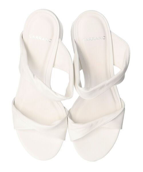 INTER-CHAUSSURES / インター ショシュール サンダル | 【CARRANO】ダブルツイストストラップミュールサンダル | 詳細10