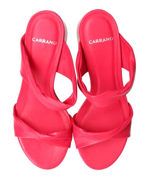 INTER-CHAUSSURES / インター ショシュール サンダル | 【CARRANO】ダブルツイストストラップミュールサンダル | 詳細17