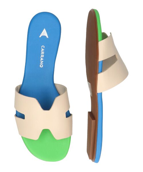 INTER-CHAUSSURES / インター ショシュール サンダル | 【CARRANO】フラットミュールサンダル | 詳細5