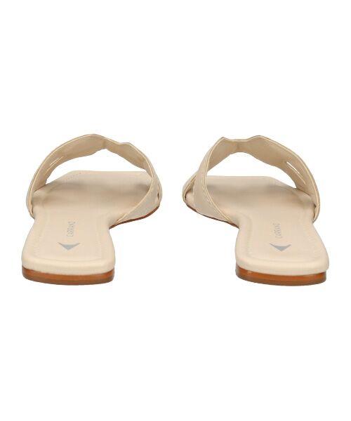 INTER-CHAUSSURES / インター ショシュール サンダル | 【CARRANO】スクエアトゥフラットミュールサンダル | 詳細4