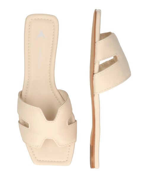 INTER-CHAUSSURES / インター ショシュール サンダル | 【CARRANO】スクエアトゥフラットミュールサンダル | 詳細7