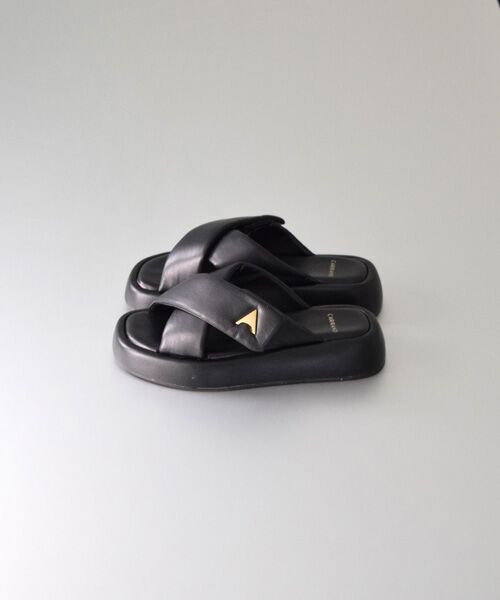 INTER-CHAUSSURES / インター ショシュール サンダル | 【CARRANO】パテッドベルトボリュームソールサンダル | 詳細8