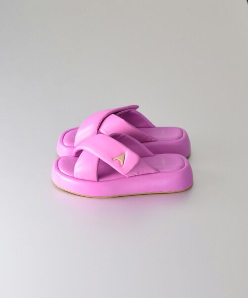 INTER-CHAUSSURES / インター ショシュール サンダル | 【CARRANO】パテッドベルトボリュームソールサンダル | 詳細16