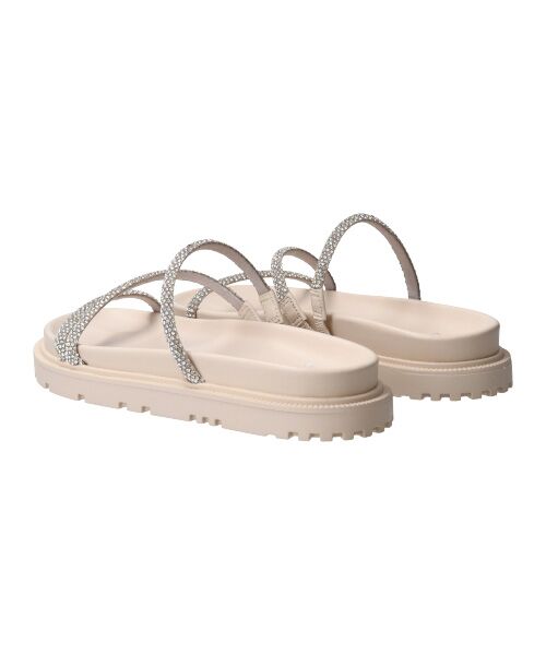 INTER-CHAUSSURES / インター ショシュール サンダル | 【CARRANO】ラインストーンストラップサンダル | 詳細3