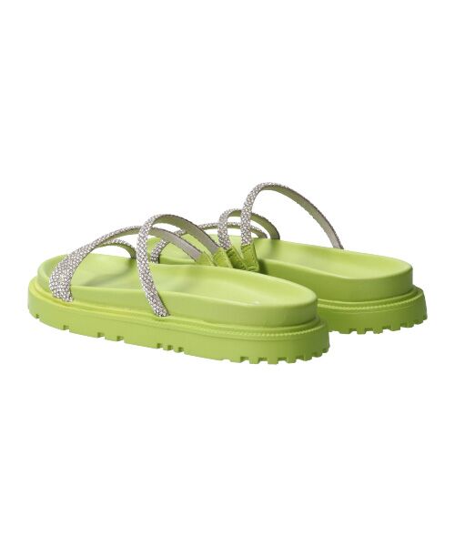 INTER-CHAUSSURES / インター ショシュール サンダル | 【CARRANO】ラインストーンストラップサンダル | 詳細10