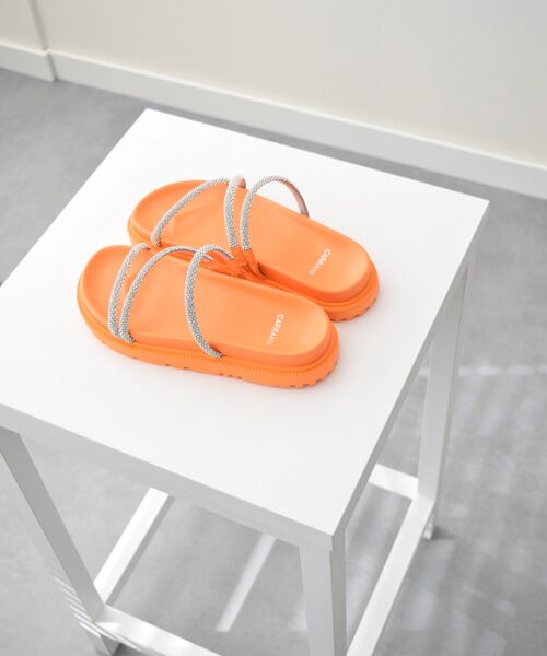 INTER-CHAUSSURES / インター ショシュール サンダル | 【CARRANO】ラインストーンストラップサンダル | 詳細26