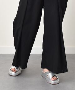 INTER-CHAUSSURES / インター ショシュール サンダル | 【CARRANO】パテッドベルトボリュームソールサンダル