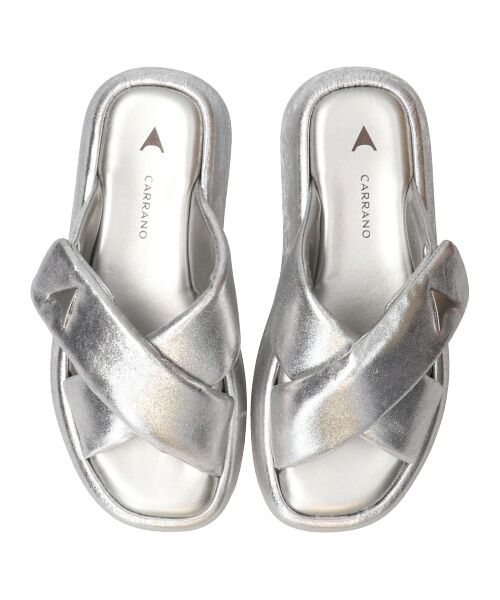 INTER-CHAUSSURES / インター ショシュール サンダル | 【CARRANO】パテッドベルトボリュームソールサンダル | 詳細14