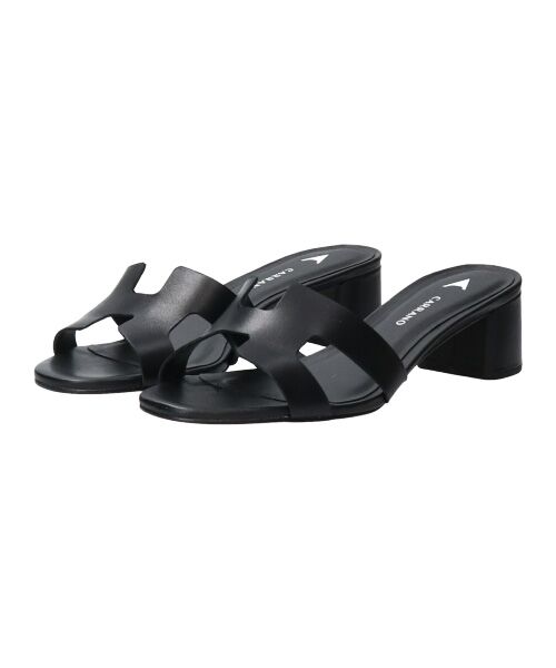 INTER-CHAUSSURES / インター ショシュール サンダル | 【CARRANO】4.5cmヒールミュールサンダル | 詳細1