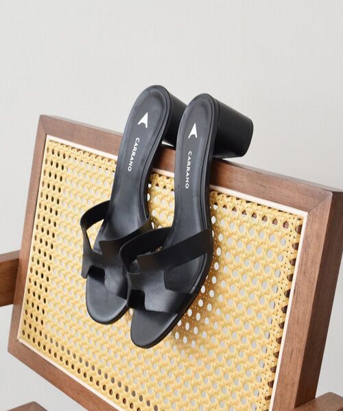 INTER-CHAUSSURES / インター ショシュール サンダル | 【CARRANO】4.5cmヒールミュールサンダル | 詳細8