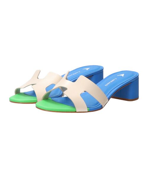 INTER-CHAUSSURES / インター ショシュール サンダル | 【CARRANO】4.5cmヒールミュールサンダル | 詳細9