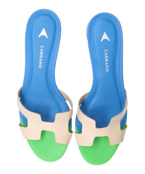 INTER-CHAUSSURES / インター ショシュール サンダル | 【CARRANO】4.5cmヒールミュールサンダル | 詳細13