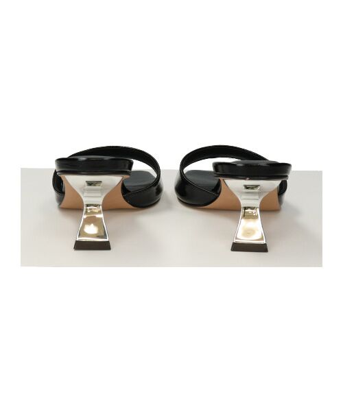 INTER-CHAUSSURES / インター ショシュール サンダル | 【CARRANO】デザインヒールミュールサンダル | 詳細4