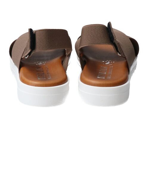 INTER-CHAUSSURES / インター ショシュール サンダル | 【ITALIAN SHOEMAKERS】厚底エラスティッククロスサンダル | 詳細13