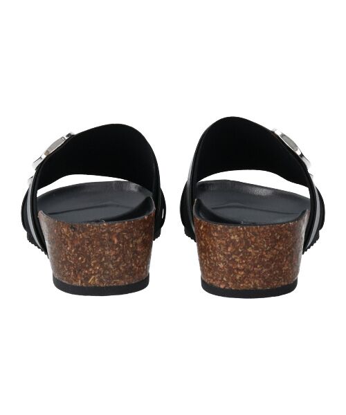 INTER-CHAUSSURES / インター ショシュール サンダル | 【ITALIAN SHOEMAKERS】ダブルベルトフットベッドサンダル | 詳細4