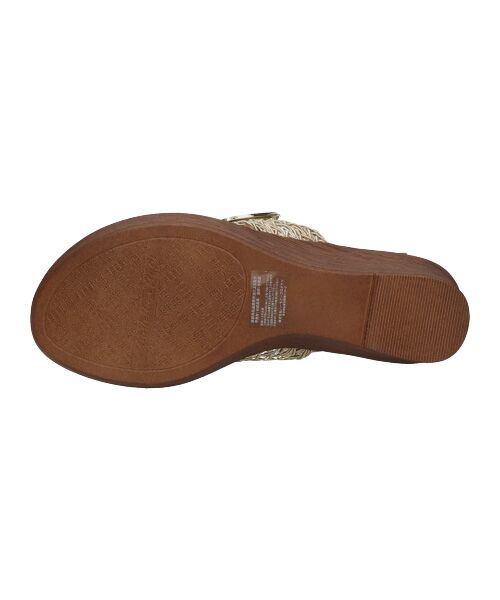 INTER-CHAUSSURES / インター ショシュール サンダル | 【ITALIAN SHOEMAKERS】ビッグバックルウェッジヒールサンダル | 詳細14