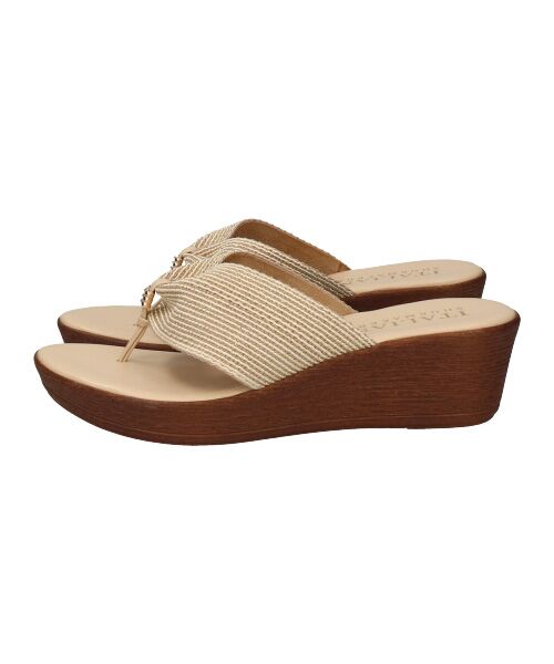 INTER-CHAUSSURES / インター ショシュール サンダル | 【ITALIAN SHOEMAKERS】厚底トングサンダル | 詳細2
