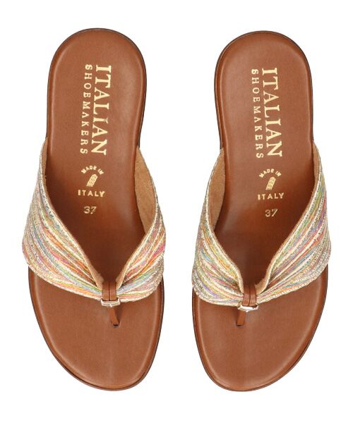 INTER-CHAUSSURES / インター ショシュール サンダル | 【ITALIAN SHOEMAKERS】厚底トングサンダル | 詳細14